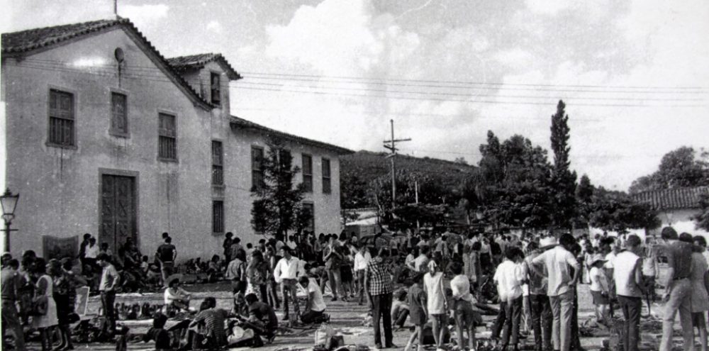 Quando e exposição acontecia apenas no largo Jesuitas e entrono do Museu de Arte Sacra. Década de 70.