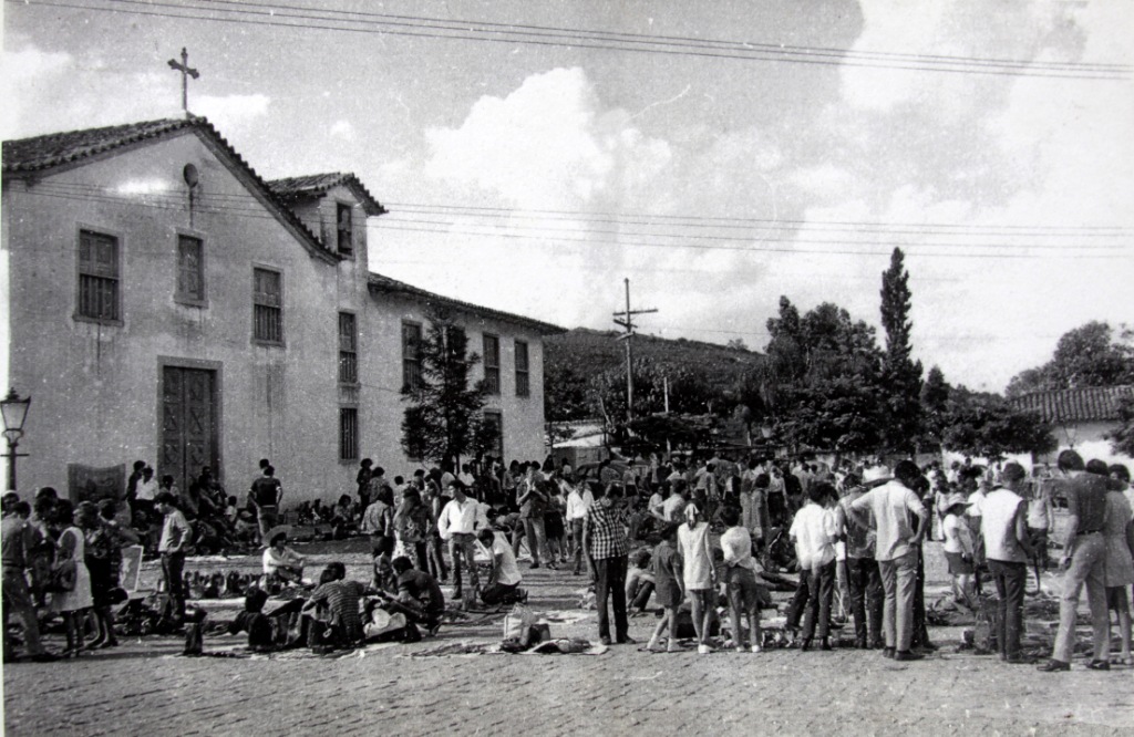 A Feira na década de 70.